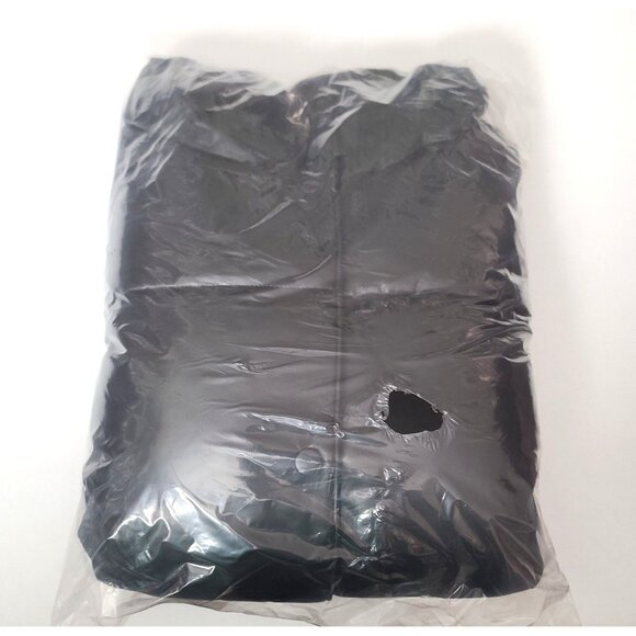 Old Navy Womens Faux-Leather Quilted Puffer Vest Sz 4X Black Pockets NWT - Picture 6 of 9